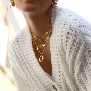 Missoma x lucy williams gold entwine necklace